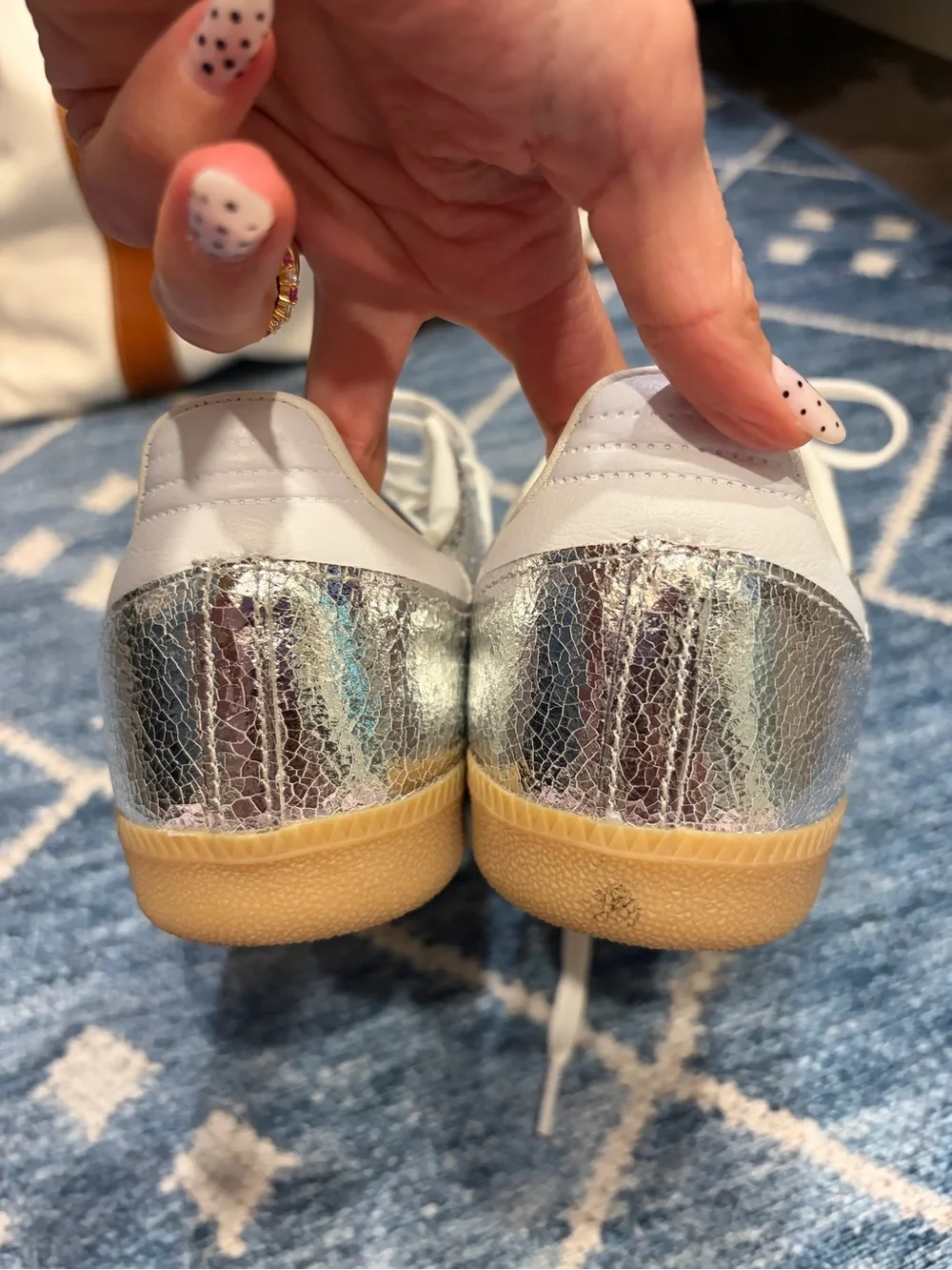 Adidas Samba Metallic Silver - Picture 5 of 9